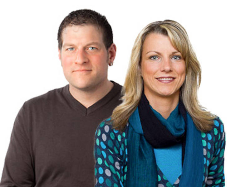 Jörg Schmid und Sandy Fleig